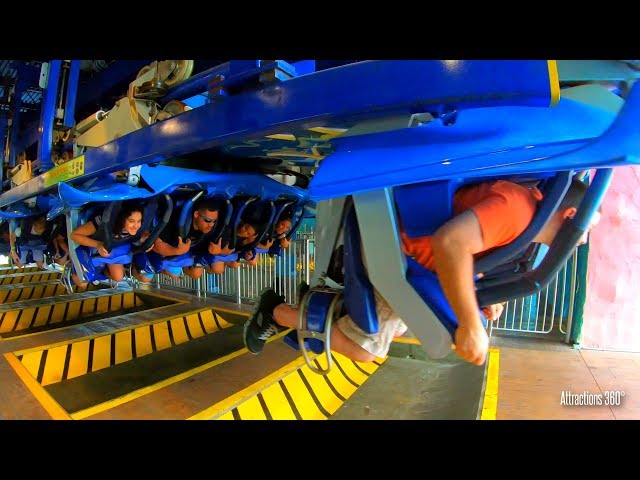 Flying Roller Coaster POV - Manta Flying Coaster