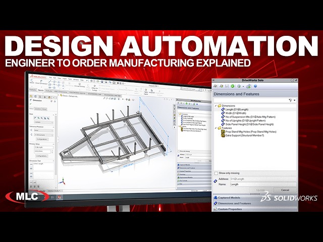 SOLIDWORKS Design Automation: Engineer to Order Manufacturing Explained | DriveWorks