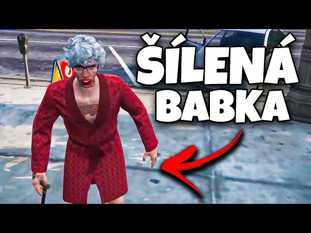Nejdivnější RP vůbec - HRAJU ZA BÁBU?! | GTA RP | Genk w/@Herdyn​