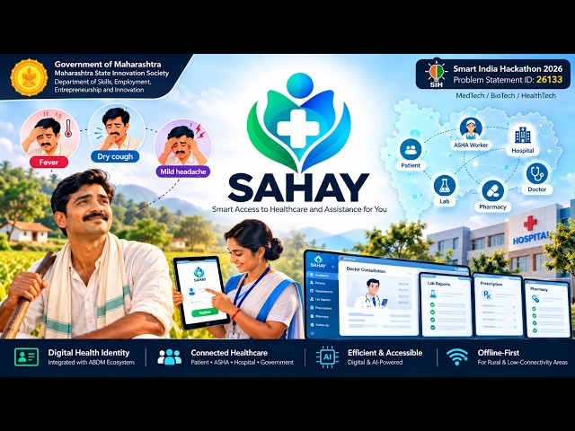 SAHAY | SIH 2026 Prototype Demonstration | Problem Statement 26133 | Smart Healthcare Access