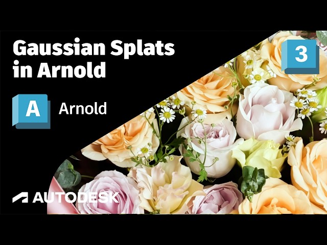 Arnold Tutorial - Gaussian Splats in 3ds Max