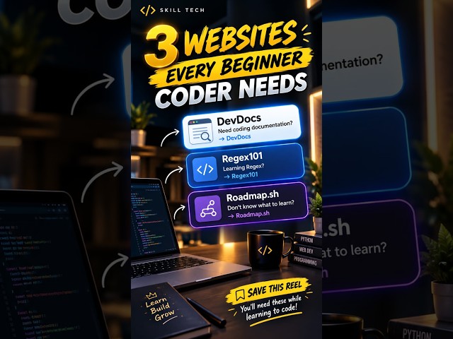3 Websites Every Beginner Programmer Should Know 🤯