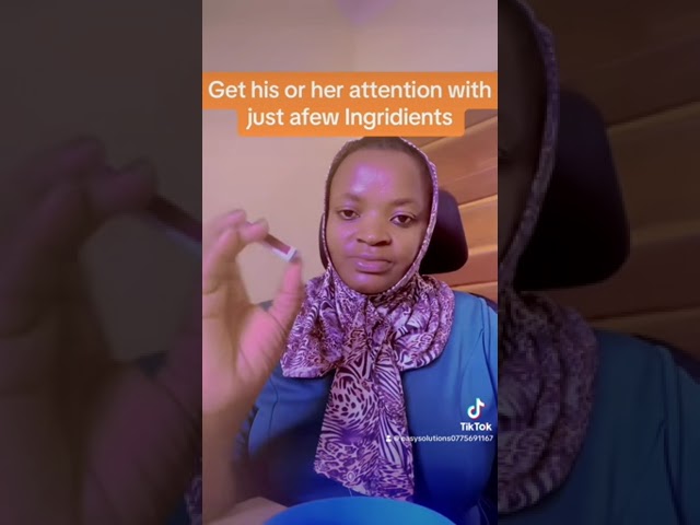 Get his or her attention