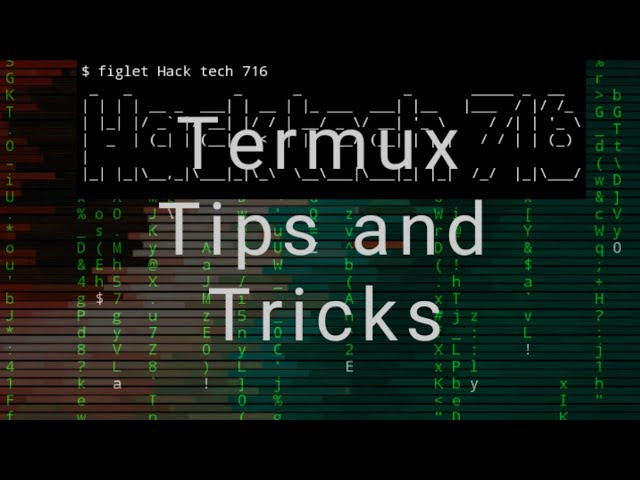 termux tips and tricks