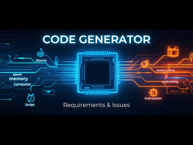 Requirements and Issues in the Design of a Code Generator