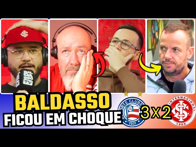 WANT A LAUGH? BALDASSO'S REACTIONS | BAHIA 3 X 2 INTERNACIONAL | BRASILEIRÃO 2026