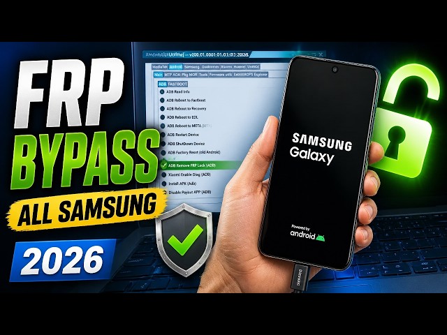 All Samsung FRP Bypass 2026 Android 15/16/17 | Samsung FRP Tool 2026 | SB Mobile LAB📲