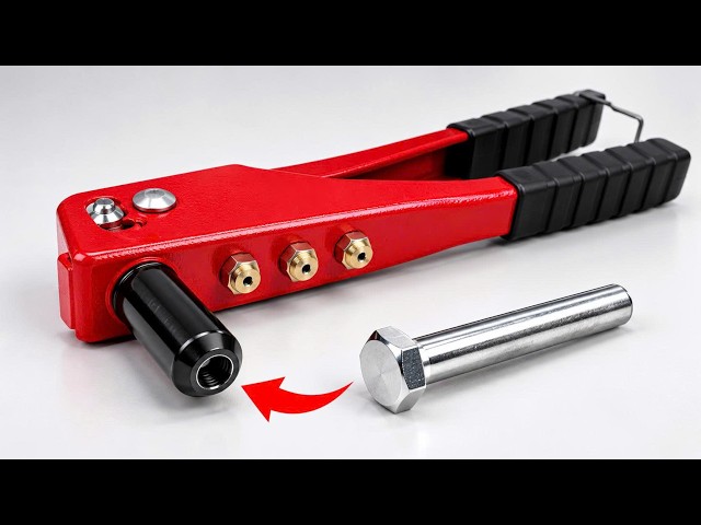 Millions of people don’t know this! Turn an old riveter into a money-making tool!