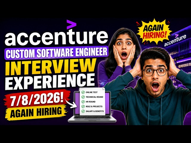.NET SAP HANA & Python Interview Questions | Accenture Custom Software Engineer Assessment 2026