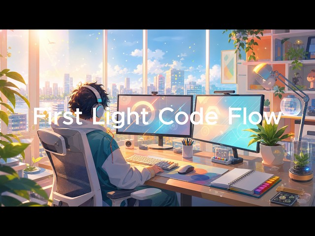 Aurora Code Studio /1 Hour Lofi Coding Music for Productive Work
