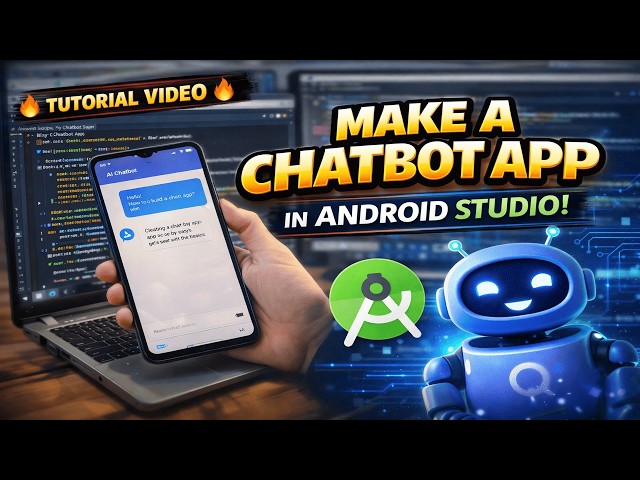 Make Your Own AI Chatbot App in Android Studio – Complete Tutorial!