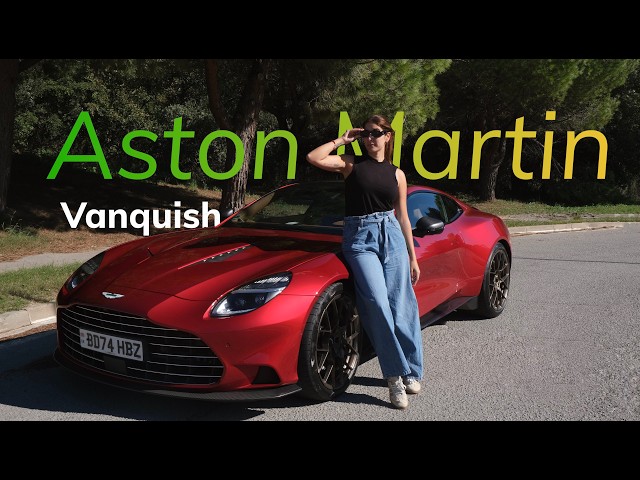 This is what it's like to drive an Aston Martin Vanquish V12 worth over €400,000 🔥