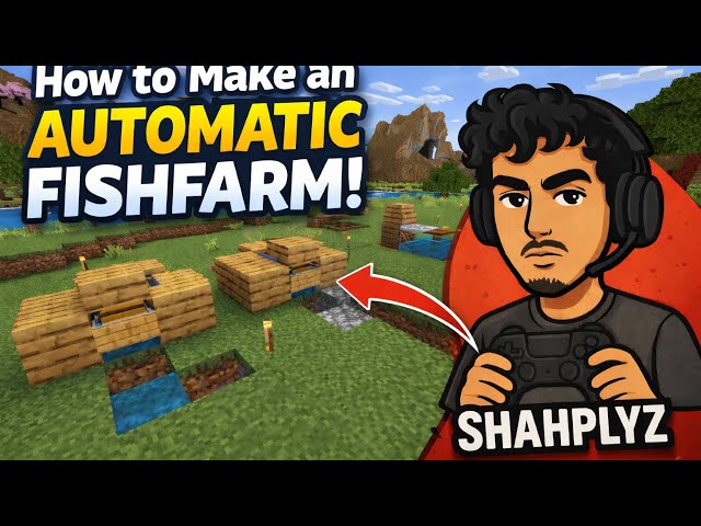 HOW TO MAKE AN AUTOMATIC FISHING FARM IN MINECRAFT BEDROCK & JAVA |   BEST XP FARM 1.21