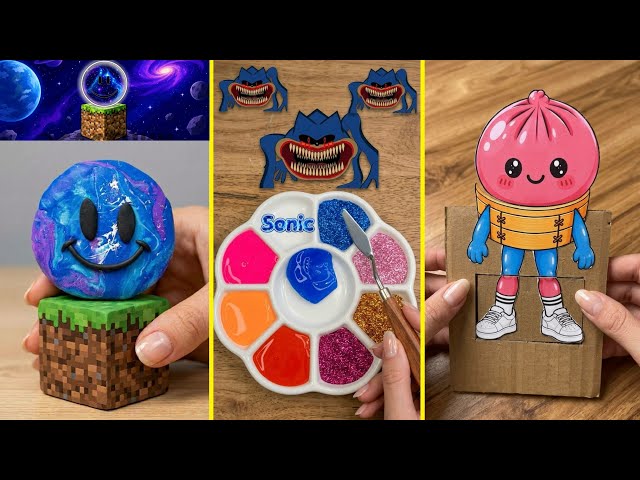 Sprunki Art 🌈 Paper craft 🖍 Mixing Colors 🎨