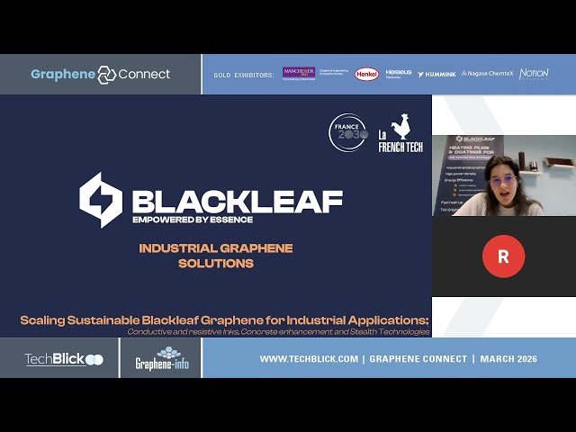 BLACKLEAF | Scaling Sustainable Graphene for Industrial Applications: