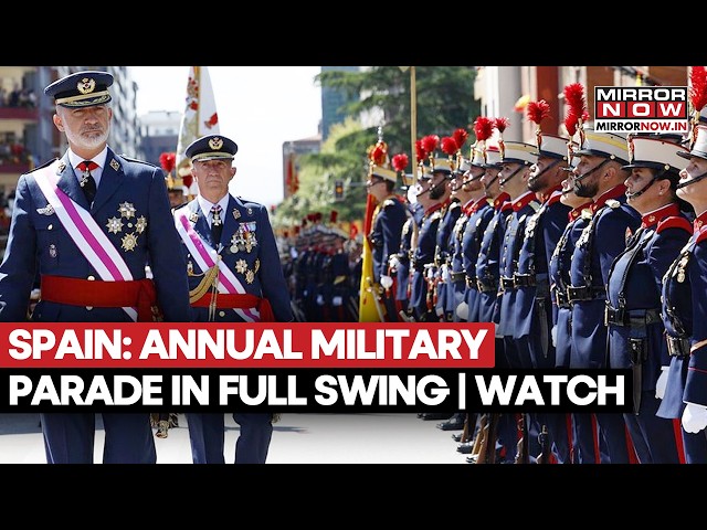 Spain Military Parade 2026: King Felipe VI Presides Over Armed Forces Day Event | WATCH