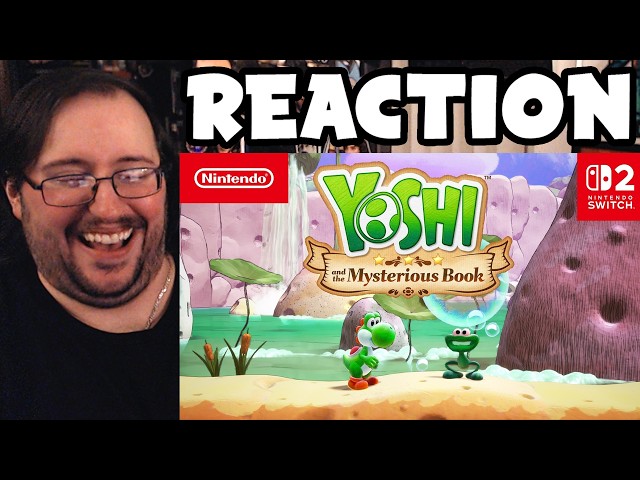 Gor's "Yoshi and the Mysterious Book – Creature Discovery! Trailer" REACTION (I'm Sorry)