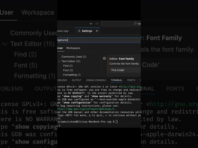 Font ligatures: yes or no?