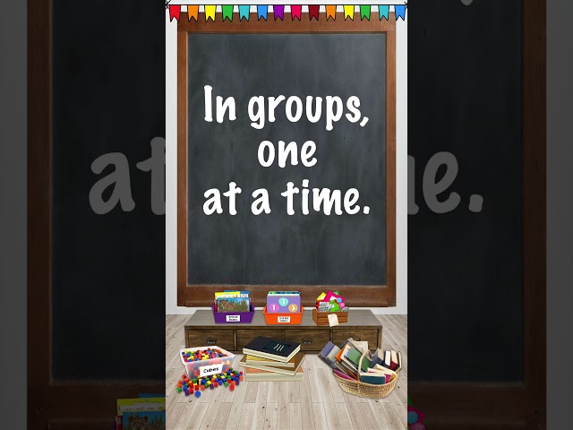 Using Equal Groups to Divide #shorts