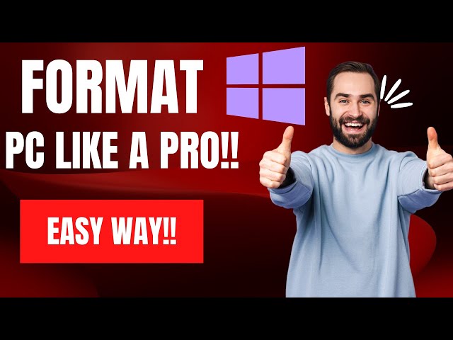 How To Reset Windows 10/11 | How To Format Laptop (Easy Tutorial)