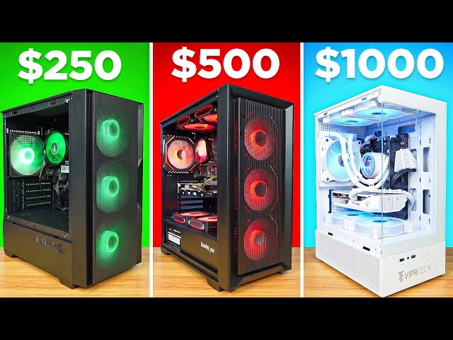 I Bought The BEST Gaming PC For Every Budget!