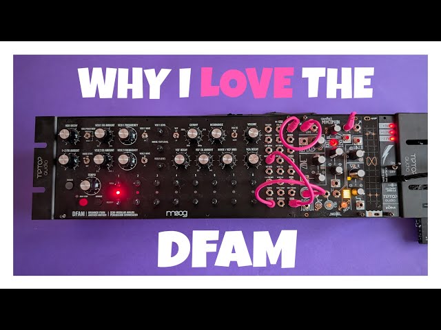 Why I love the DFAM (as a Eurorack Kick Drum)