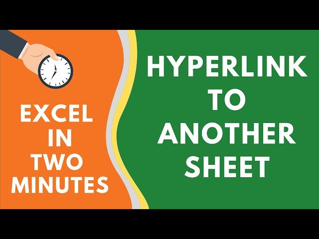 Quickly Hyperlink to Another Sheet in Excel (or a Defined Named Range)