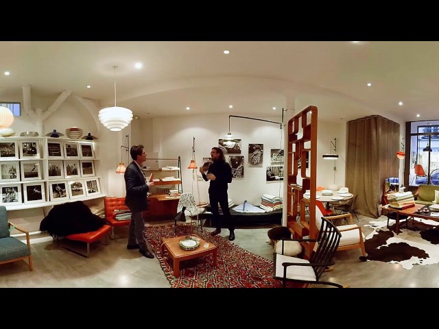 Galerie éphémère Objets de décoration Paris 2016 VR360