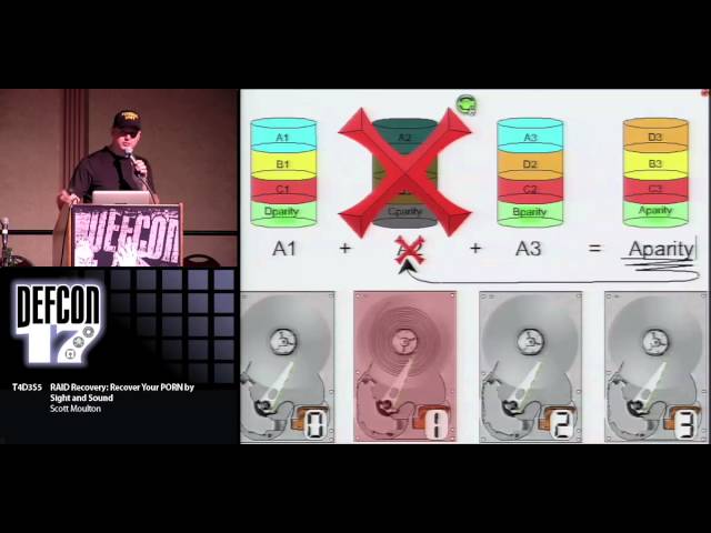 DEF CON 17 - Scott Moulton - RAID Recovery Recover Your PORN