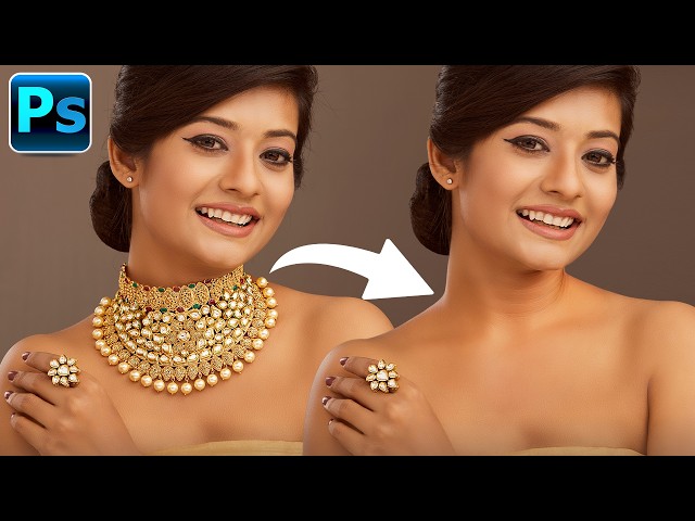 How to Remove Jewelry from a Photo in Photoshop 