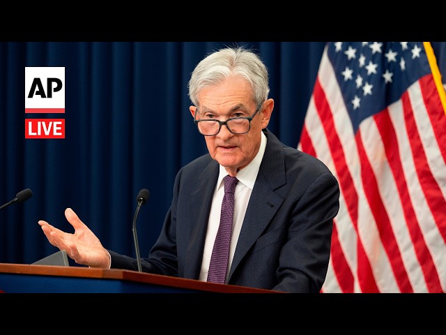 LIVE: Jerome Powell speaks after his last FOMC meeting as Fed chair (full speech)
