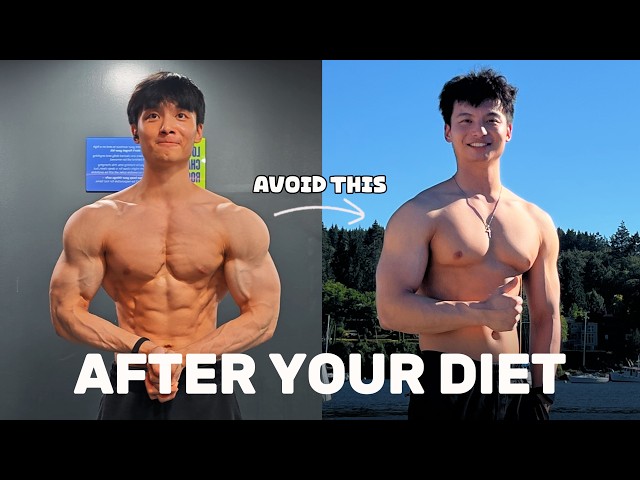 How to Keep ALL your GAINS after Dieting! (STEP BY STEP)
