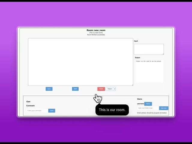 Code-Collaboaritive Editor-A walkthrough