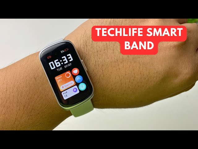 TECHLIFE SMARTBAND REVIEW | ENGLISH