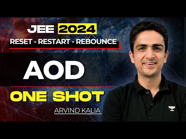 AOD One Shot | JEE Main 2024 | RRR