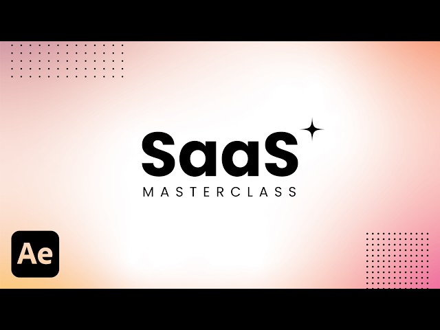 How to Edit Premium SaaS Explainer Animation for Brands | Beginner After Effects Tutorial