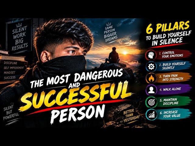 The Most Dangerous & Successful Person | Work in Silence, Build Yourself