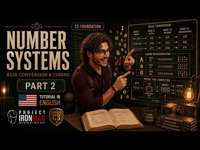 🟤 Number Systems Explained: Binary, Octal, Decimal, Hexadecimal & Coding