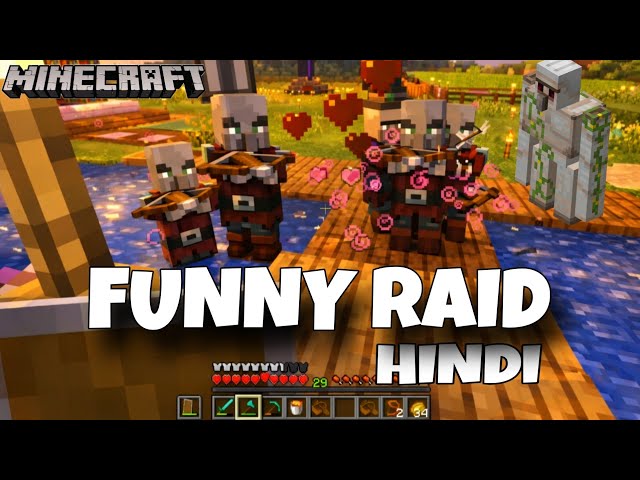 First Raid Gone Wrong | Hindi Minecraft Survival | Episode 6