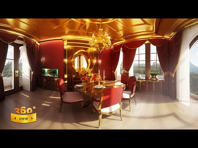 Beyond Luxury: A 360° Peek Inside The Golden Mansion