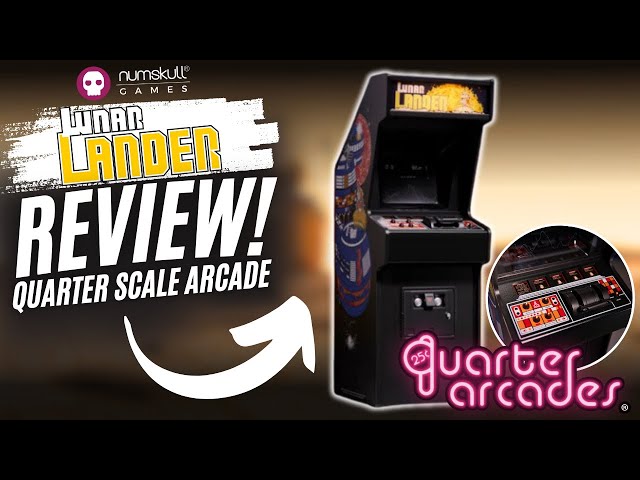 Numskull Quarter Arcades Lunar Lander Review!