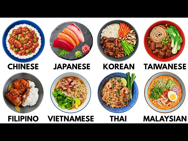 Every Type of Asian Food Explained