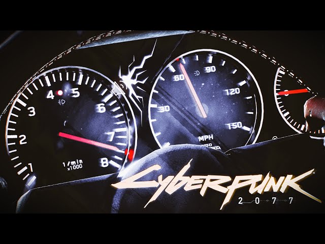 Cyberpunk 2077 Vehicle Mod Sound Comparison - For More Authentic Gear Shifts!