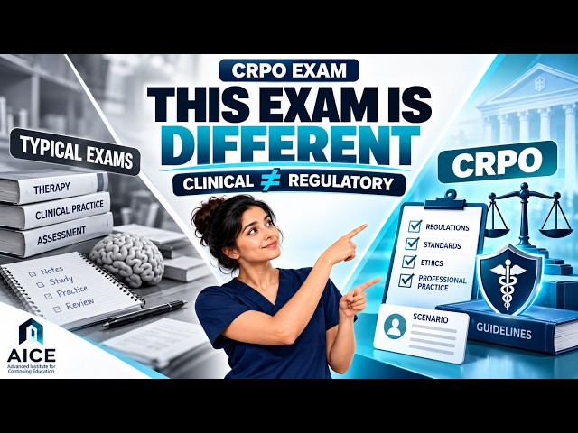 CRPO Exam vs Other Exams | Why You Need a Different Study Strategy