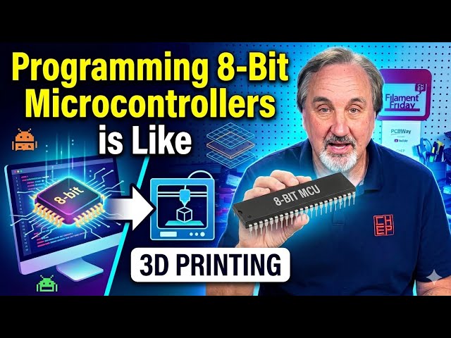 Programming 8-Bit Microcontrollers is Similar to 3D Printing