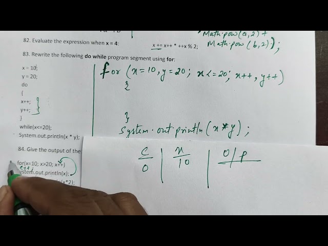 Output Type Important Questions of Computer Applications Explained | Part 05 | JAVA | ICSE