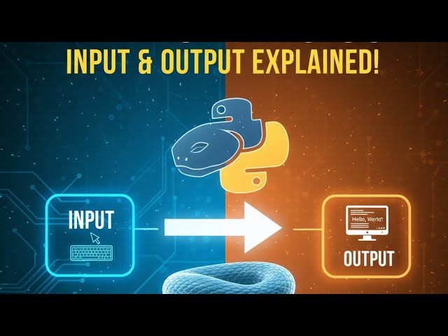 Input and output in python | Coding Corner