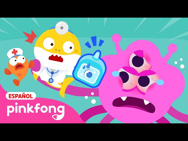 ¡Pica! ¡Me Pican los Ojos!😭 | Tiburón Bebé Juego de Hospital🏥 | Pinkfong en español
