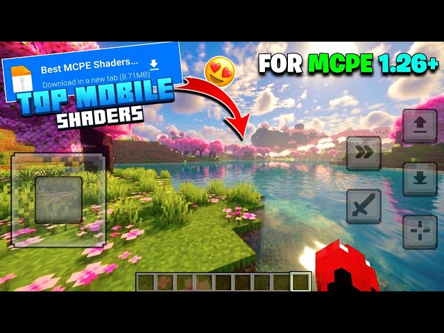Top 6 BEST Realistic Shaders For MCPE 🔥 | Bedrock 1.26+ (Render Dragon Support)