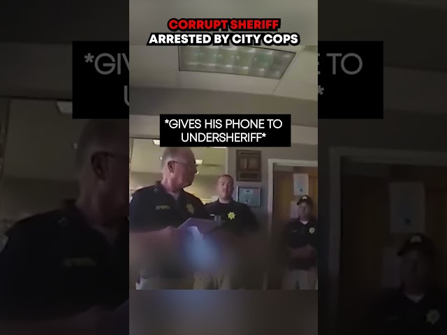 Corrupt Sheriff Arrested By City Cops #police #bodycam